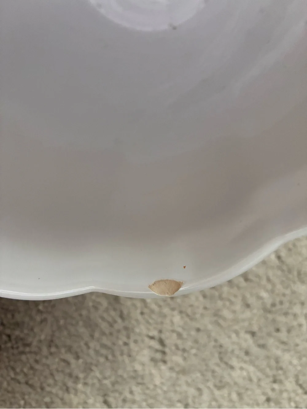 Lenox White Ceramic Butterfly Meadow Decorative Waste Basket